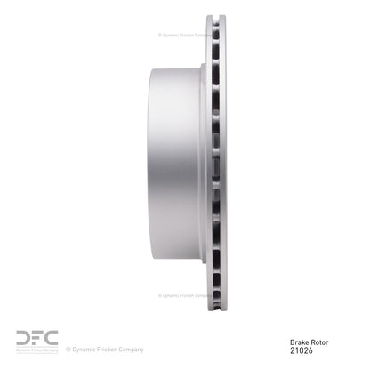 Dynamic Friction Company Disc Brake Rotor 604-21026