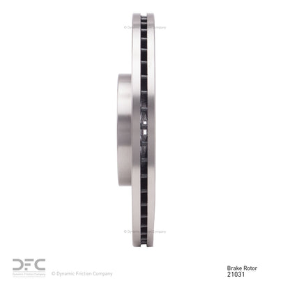 Dynamic Friction Company Disc Brake Rotor 604-21031