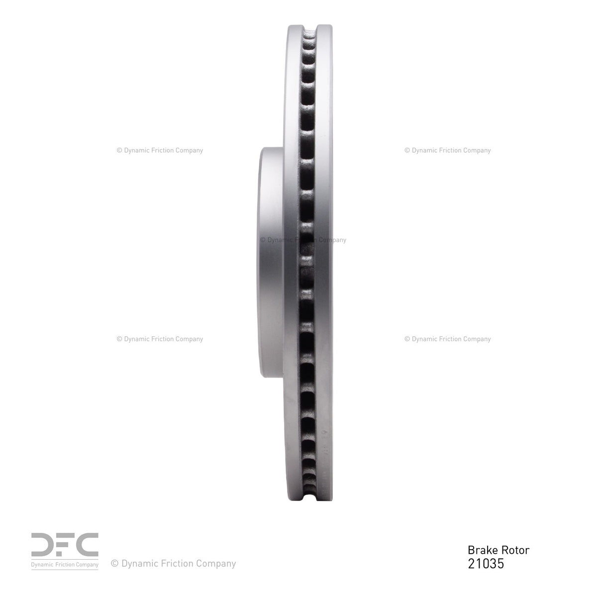 Dynamic Friction Company Disc Brake Rotor 604-21035