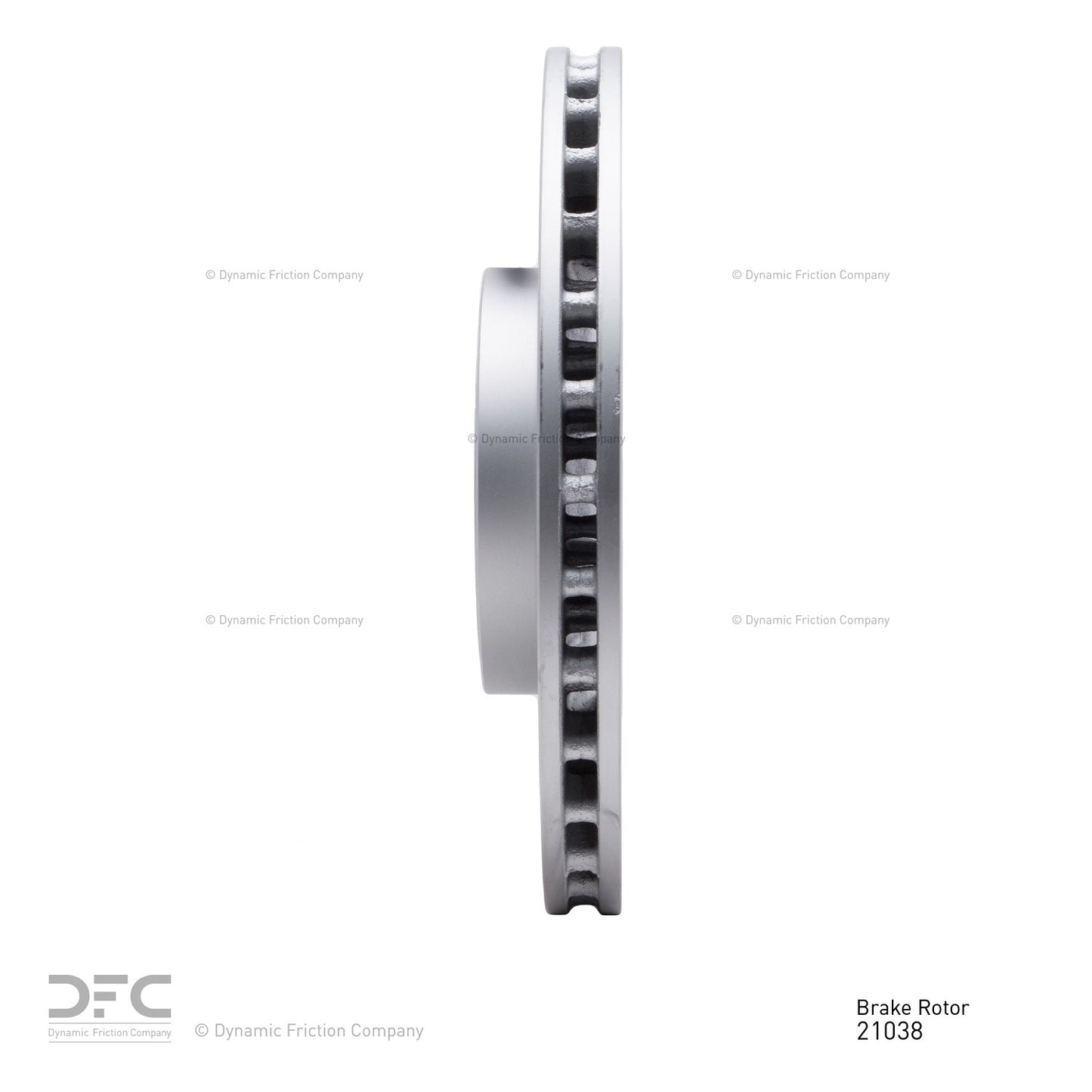 Dynamic Friction Company Disc Brake Rotor 604-21038