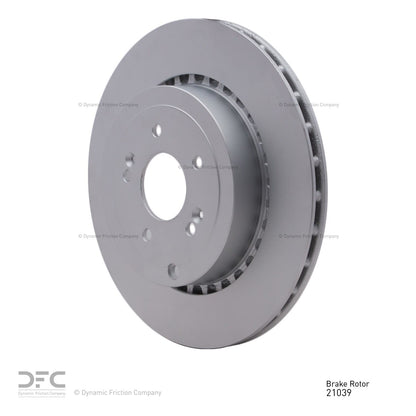 Dynamic Friction Company Disc Brake Rotor 604-21039