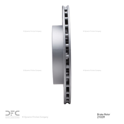 Dynamic Friction Company Disc Brake Rotor 604-21039