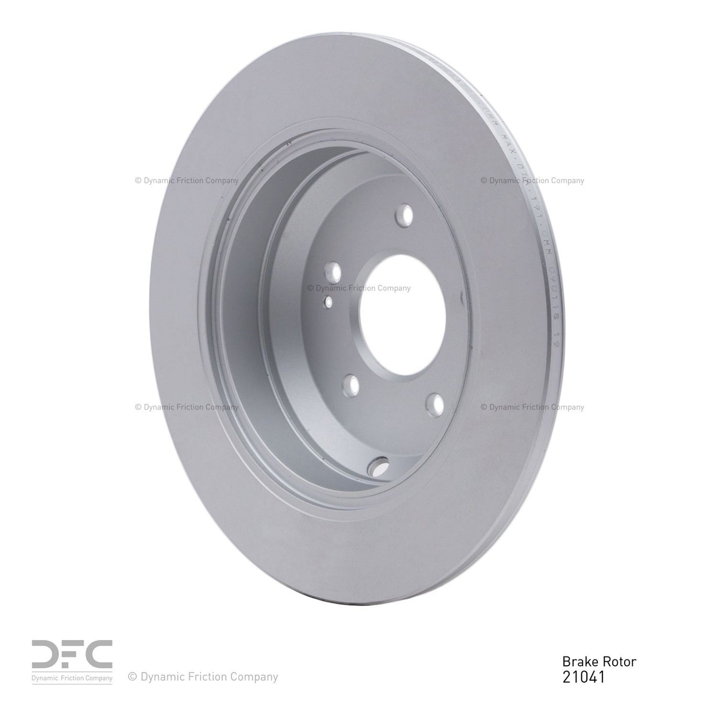 Dynamic Friction Company Disc Brake Rotor 604-21041