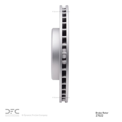 Dynamic Friction Company Disc Brake Rotor 604-27022