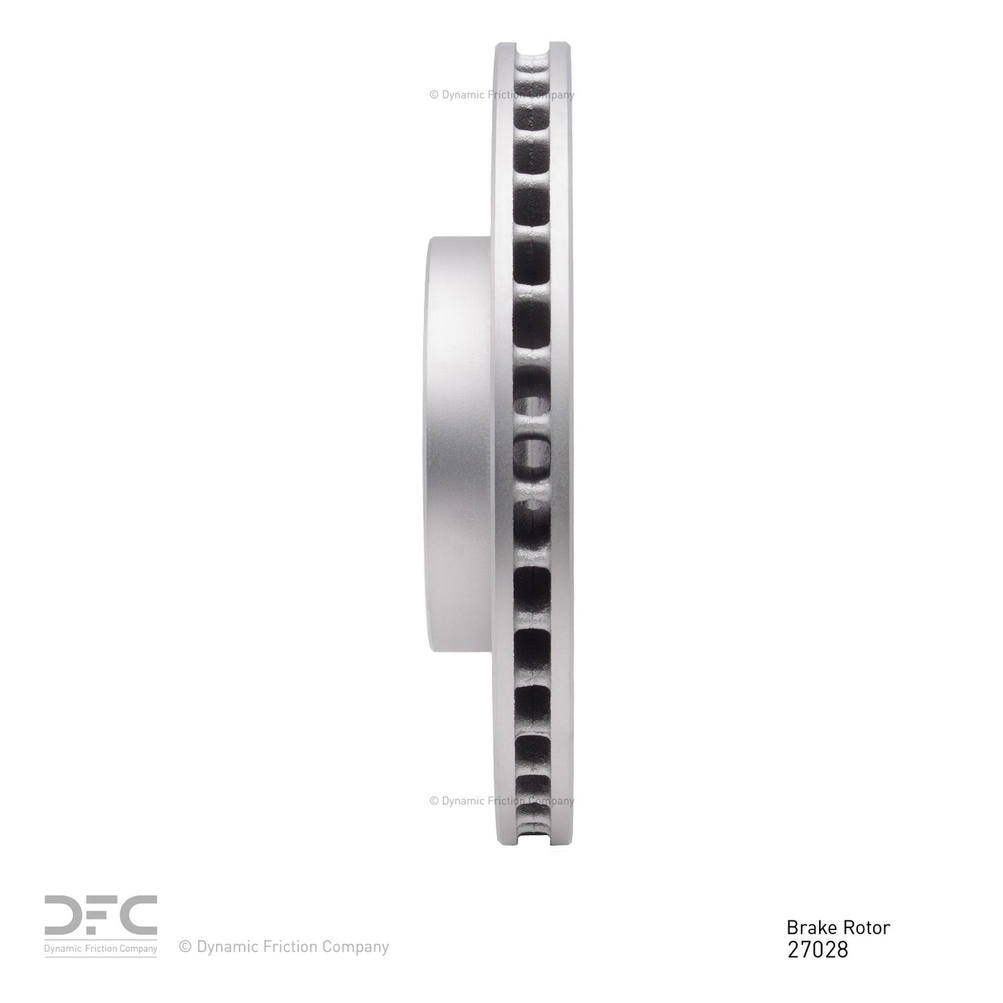 Dynamic Friction Company Disc Brake Rotor 604-27028