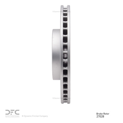 Dynamic Friction Company Disc Brake Rotor 604-27028