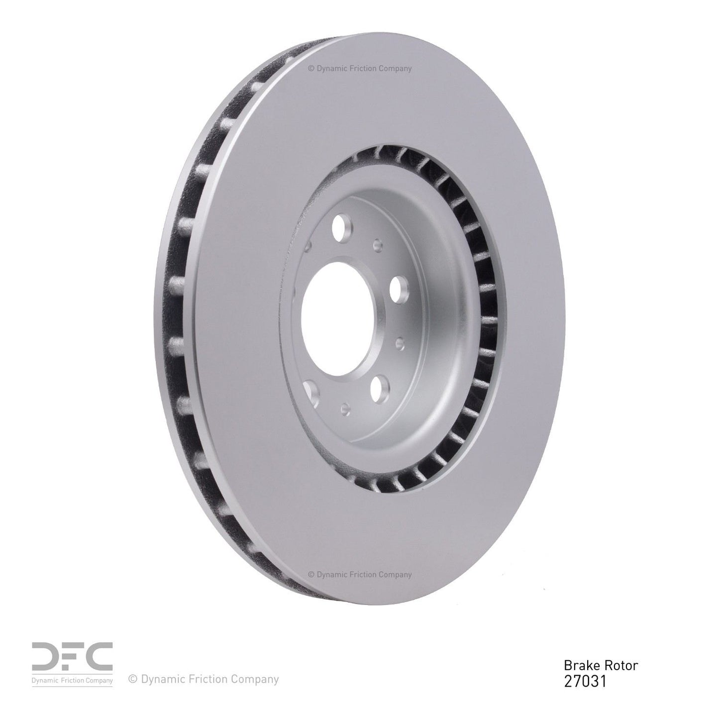 Dynamic Friction Company Disc Brake Rotor 604-27031