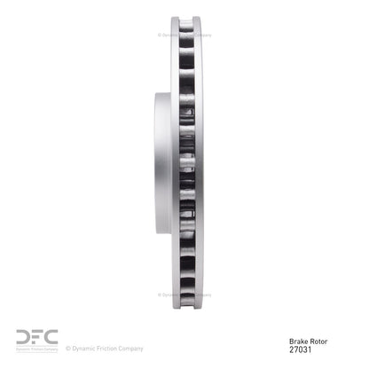 Dynamic Friction Company Disc Brake Rotor 604-27031