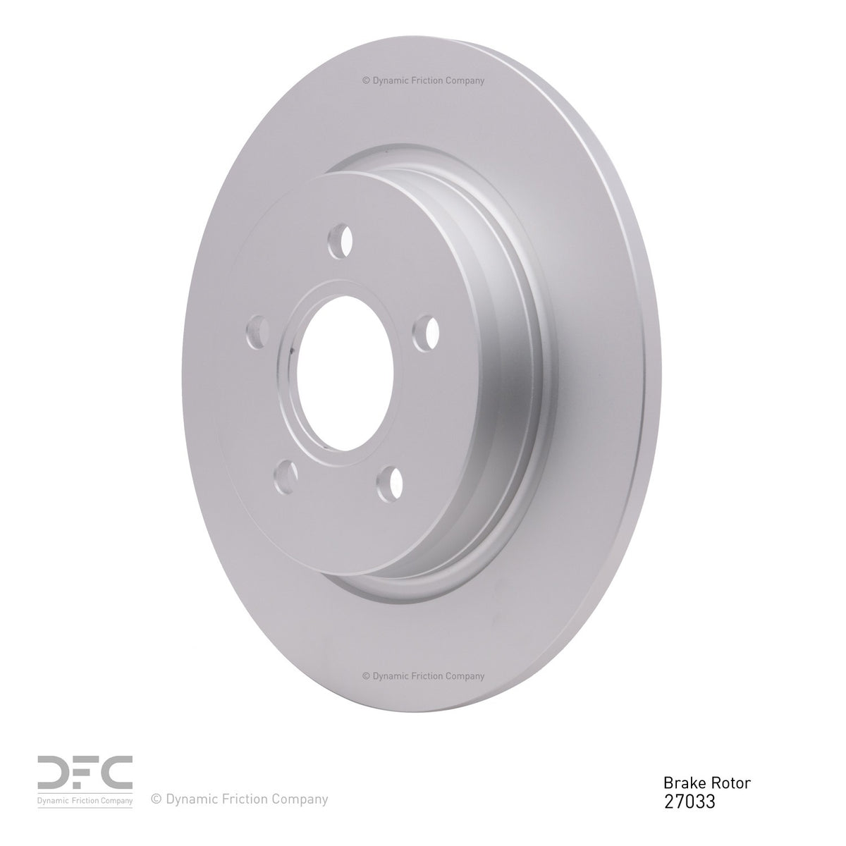Dynamic Friction Company Disc Brake Rotor 604-27033