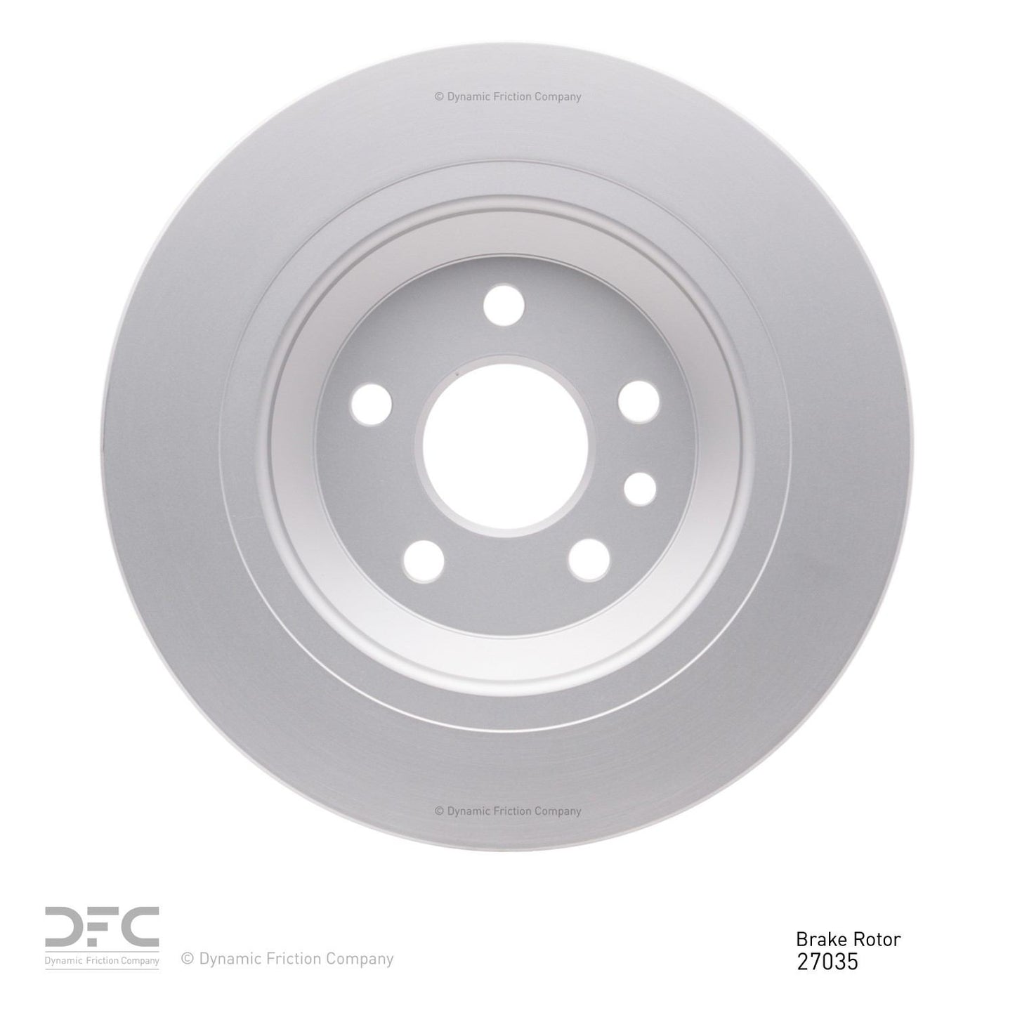 Dynamic Friction Company Disc Brake Rotor 604-27035