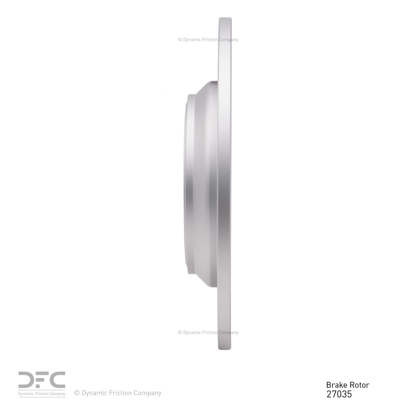Dynamic Friction Company Disc Brake Rotor 604-27035