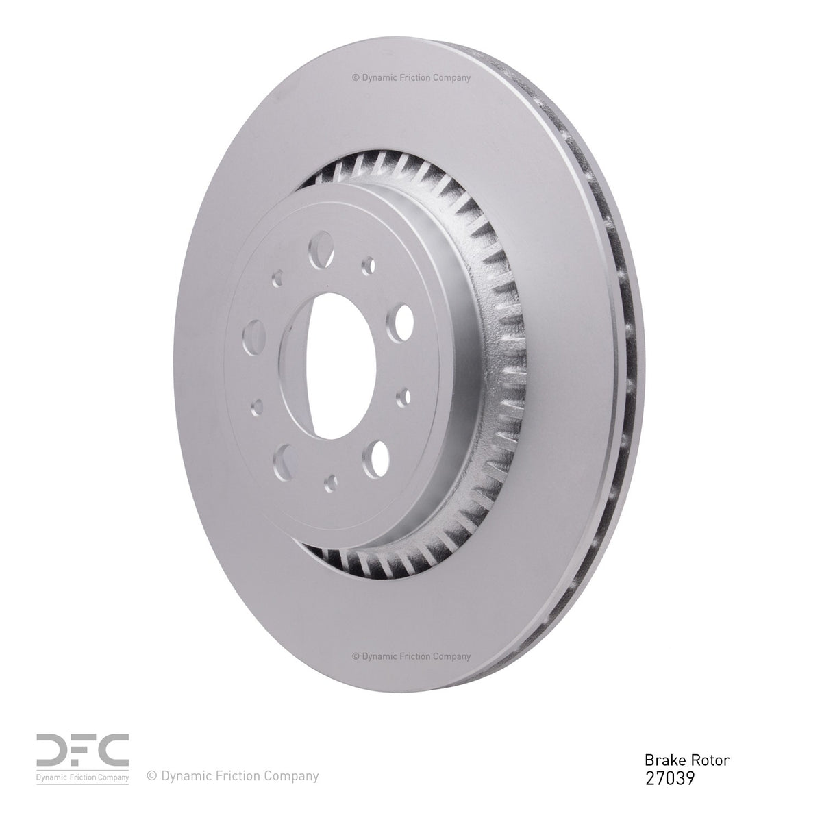 Dynamic Friction Company Disc Brake Rotor 604-27039
