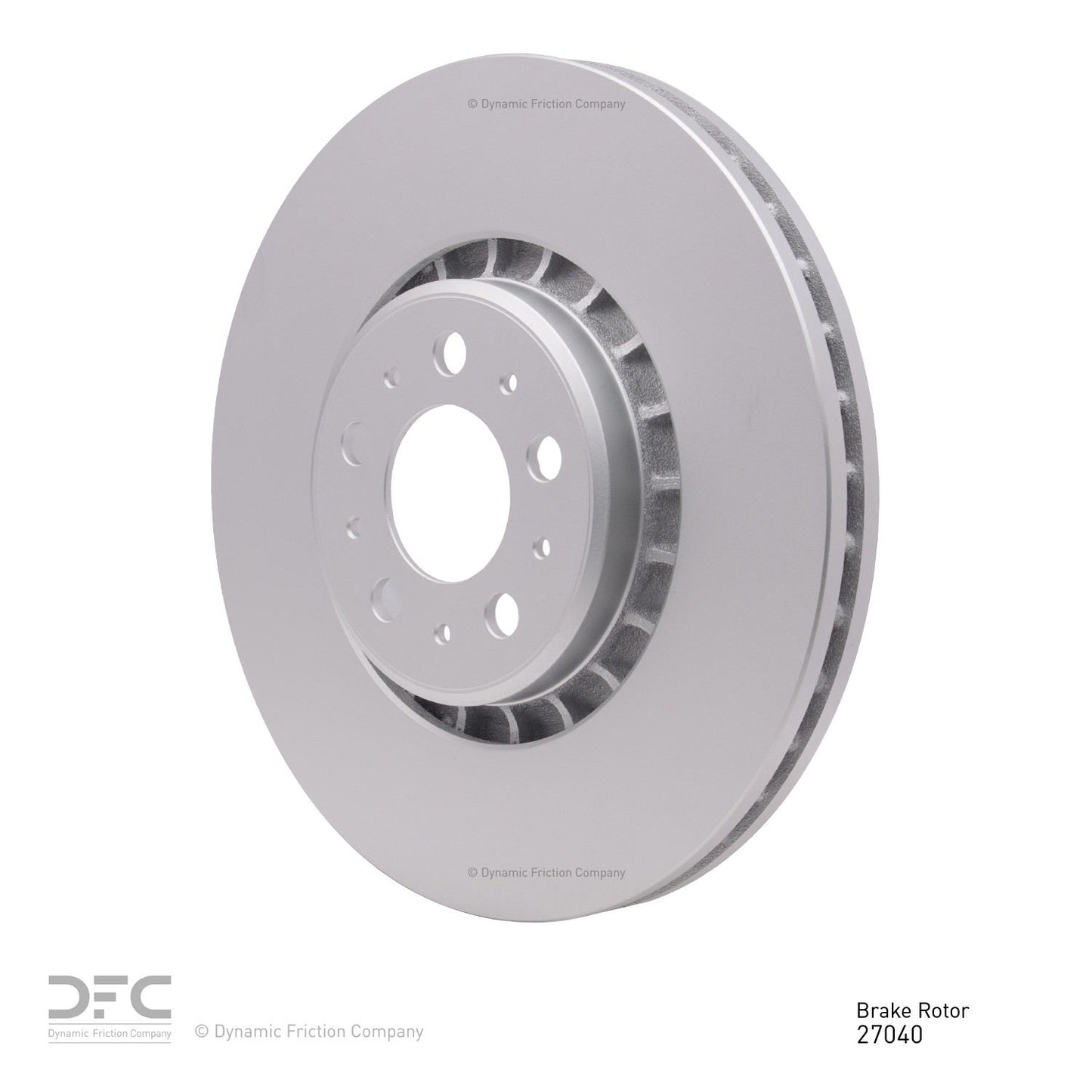 Dynamic Friction Company Disc Brake Rotor 604-27040