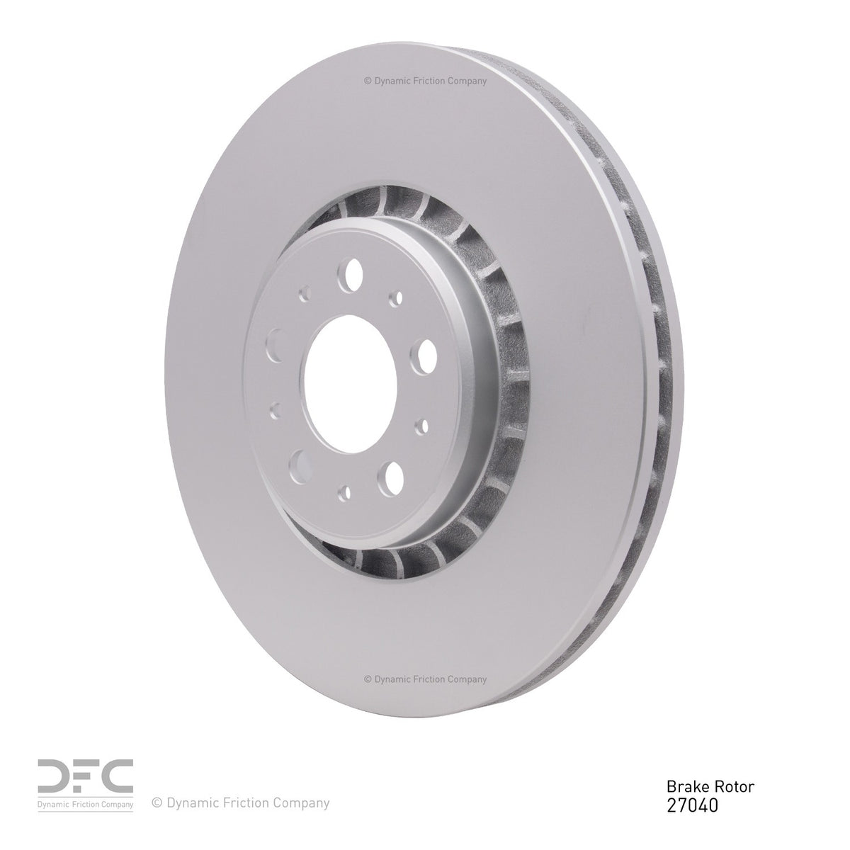 Dynamic Friction Company Disc Brake Rotor 604-27040
