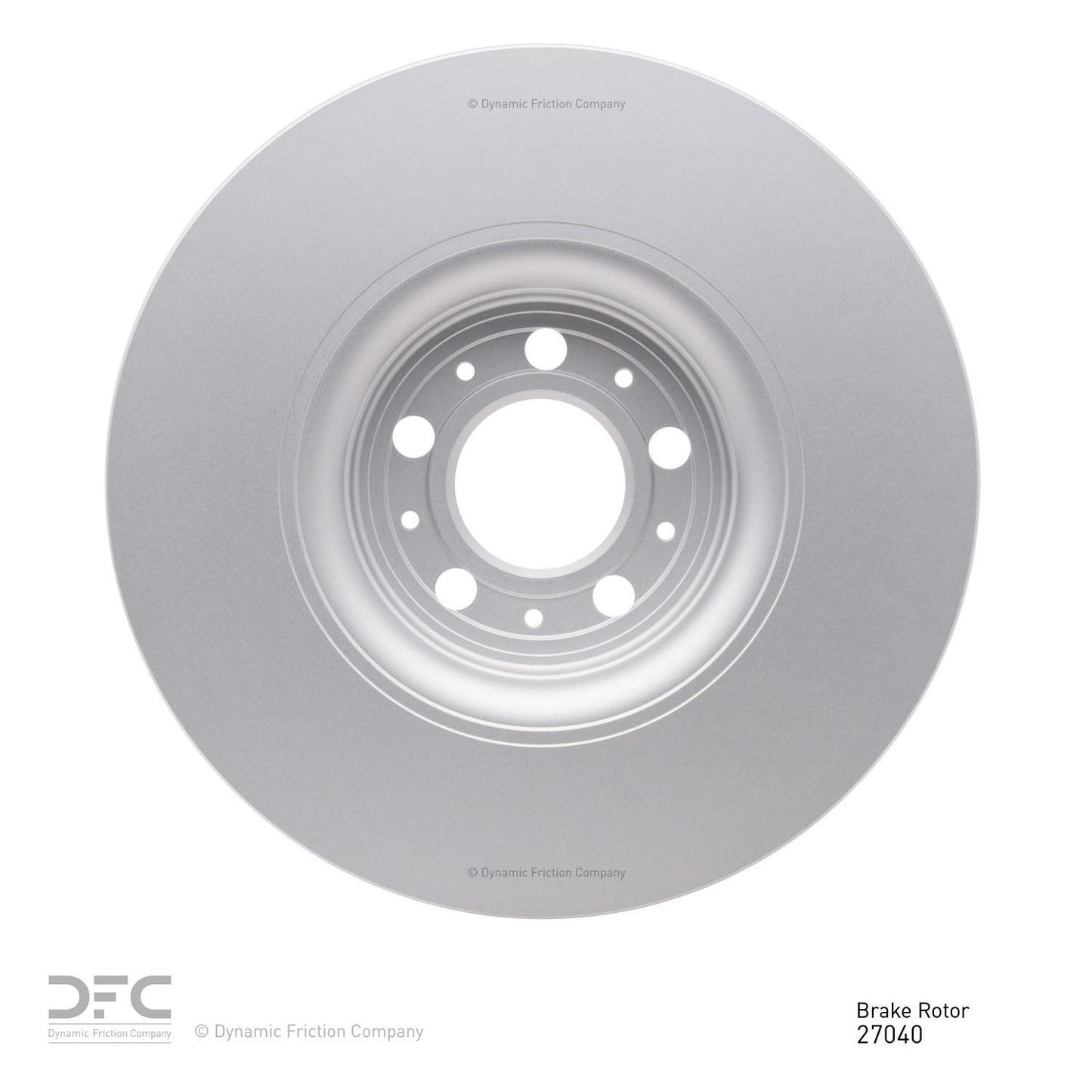 Dynamic Friction Company Disc Brake Rotor 604-27040