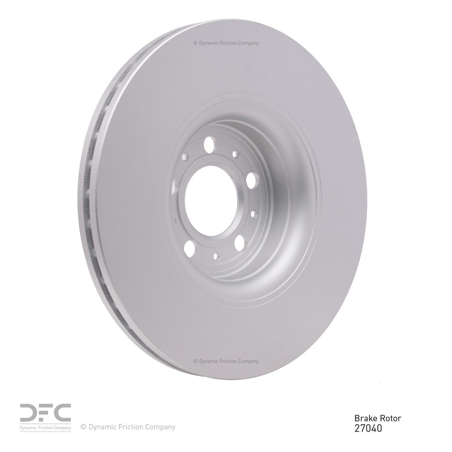 Dynamic Friction Company Disc Brake Rotor 604-27040