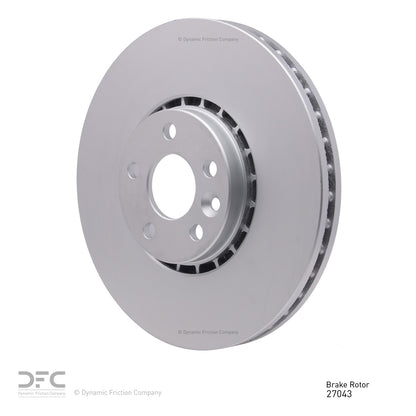 Dynamic Friction Company Disc Brake Rotor 604-27043