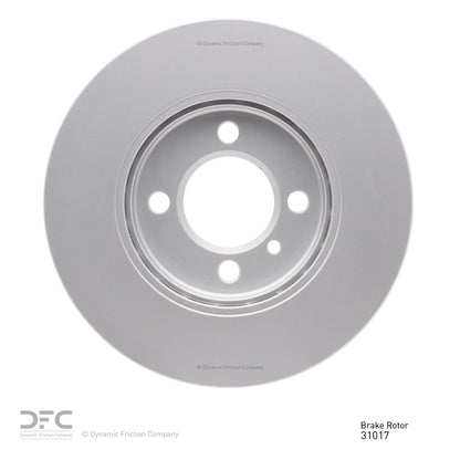 Dynamic Friction Company Disc Brake Rotor 604-31017