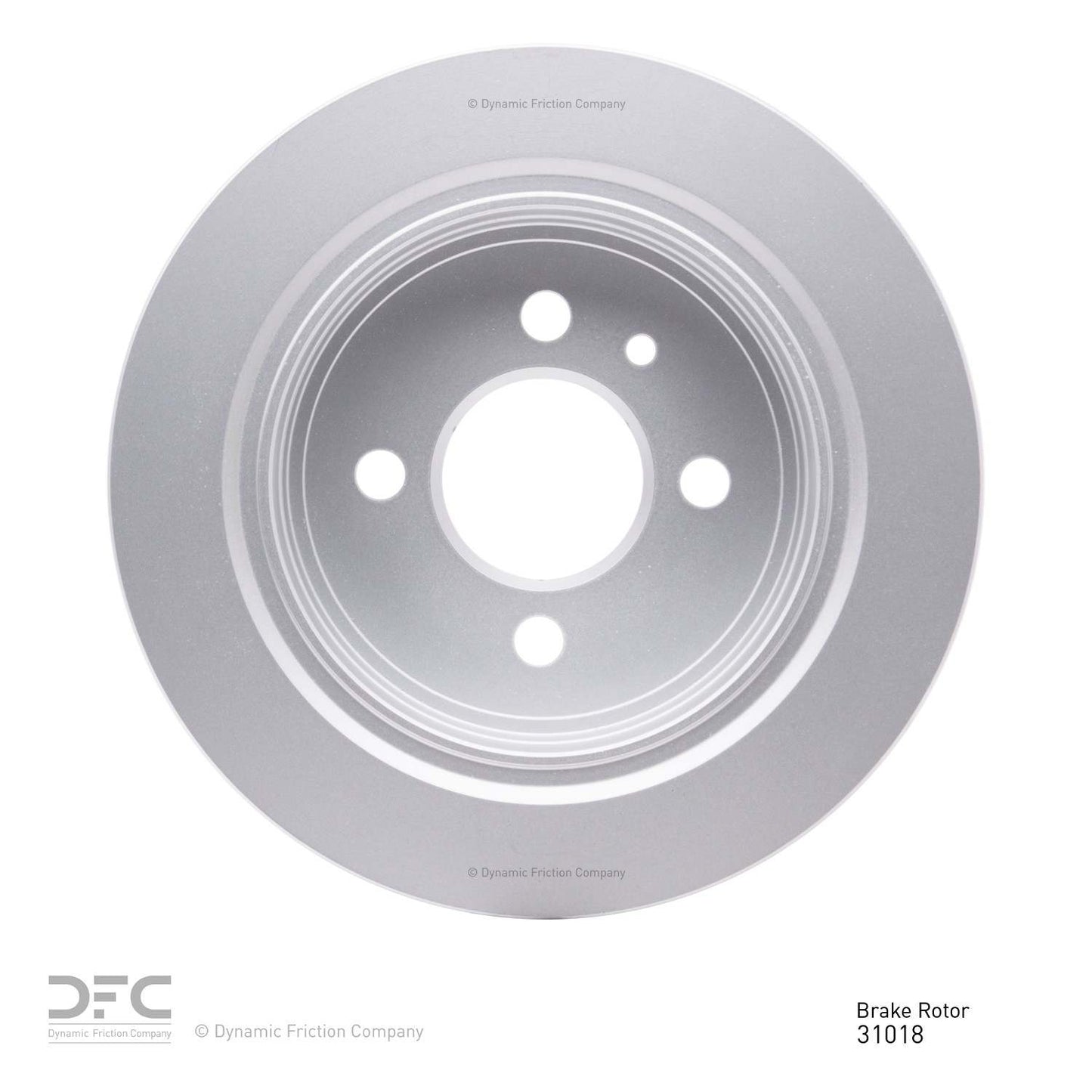 Dynamic Friction Company Disc Brake Rotor 604-31018