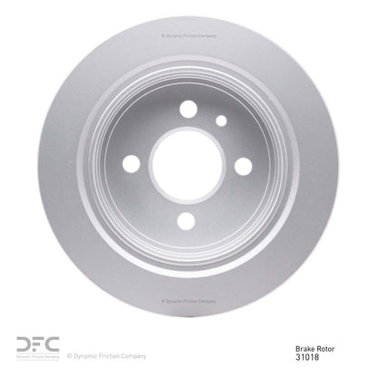 Dynamic Friction Company Disc Brake Rotor 604-31018