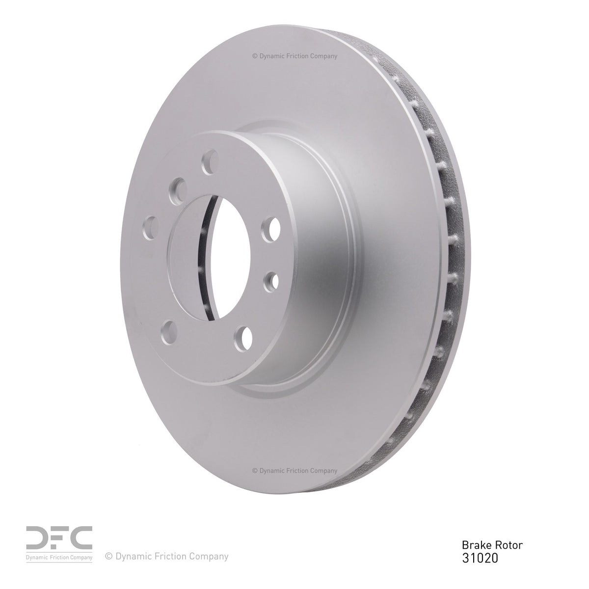 Dynamic Friction Company Disc Brake Rotor 604-31020