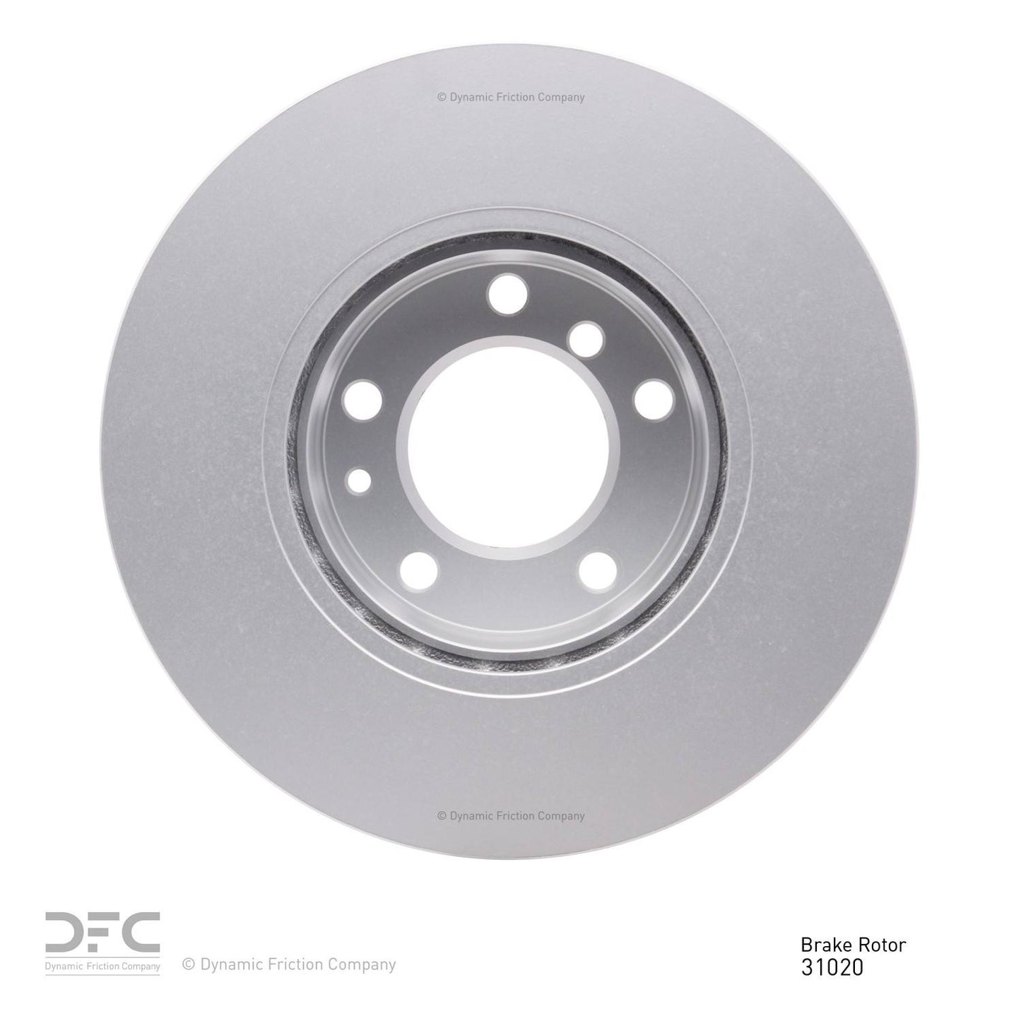 Dynamic Friction Company Disc Brake Rotor 604-31020