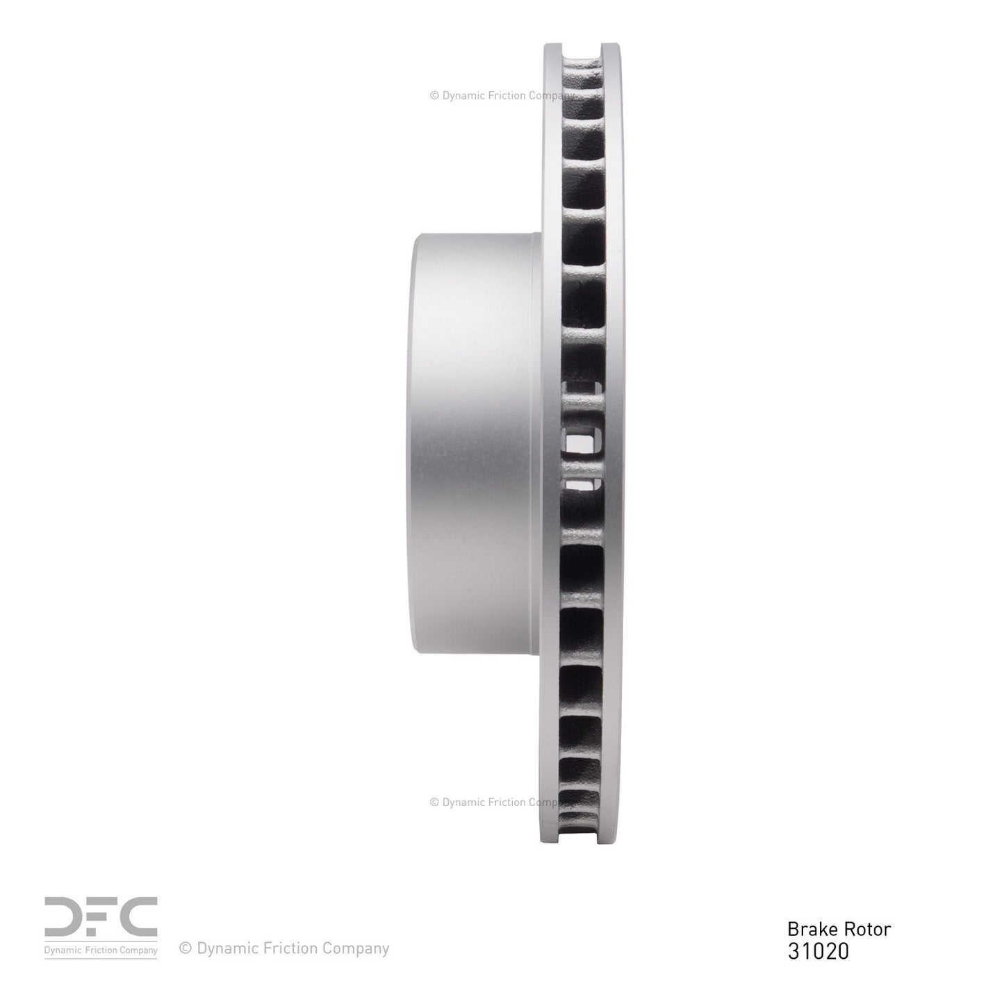 Dynamic Friction Company Disc Brake Rotor 604-31020