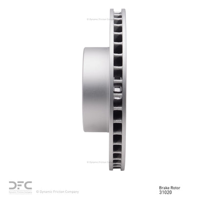 Dynamic Friction Company Disc Brake Rotor 604-31020