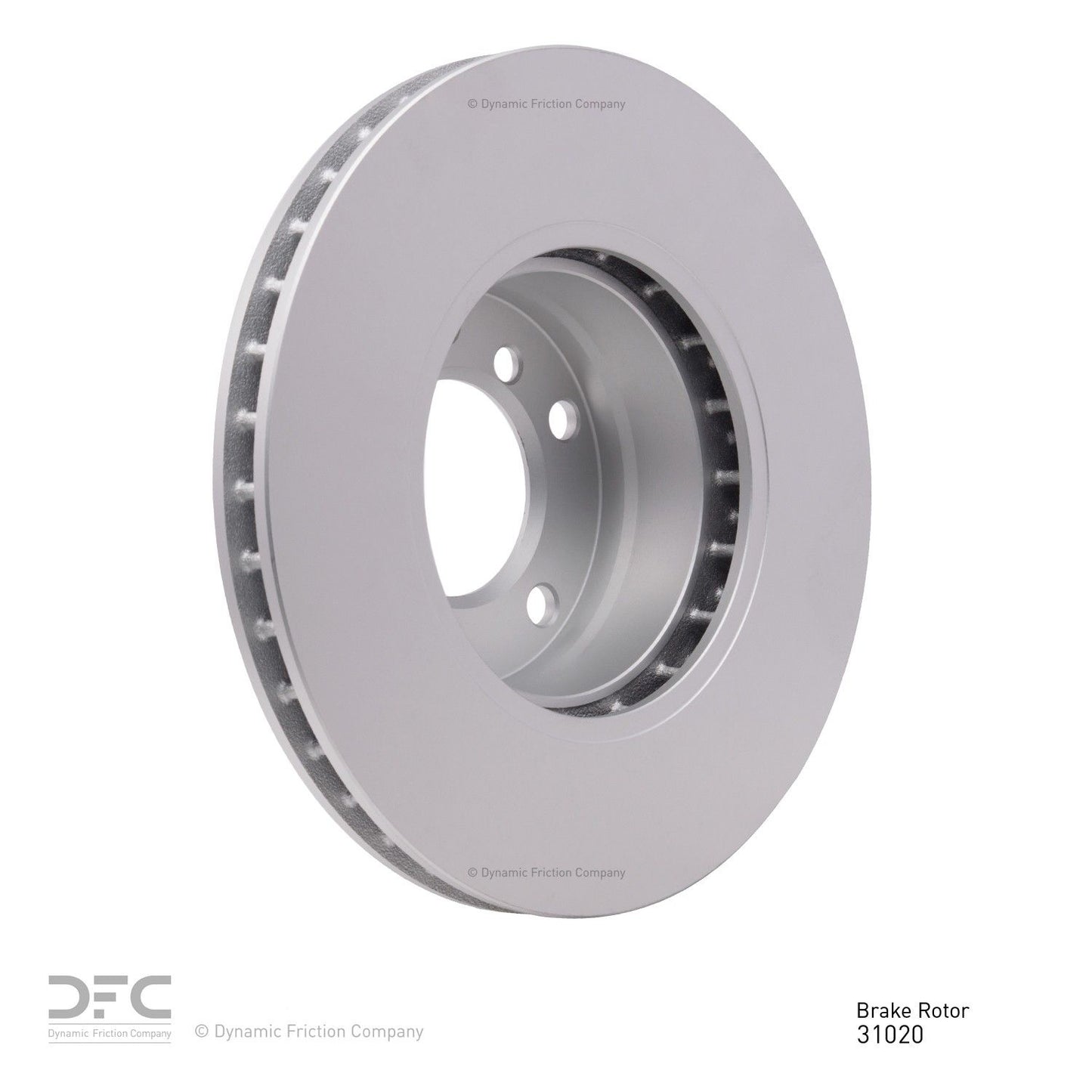 Dynamic Friction Company Disc Brake Rotor 604-31020