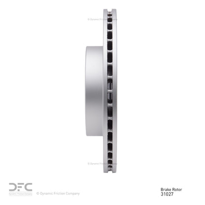 Dynamic Friction Company Disc Brake Rotor 604-31027