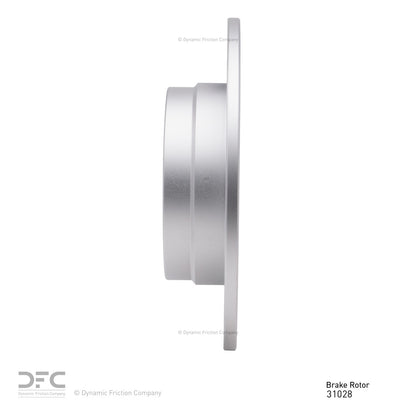 Dynamic Friction Company Disc Brake Rotor 604-31028