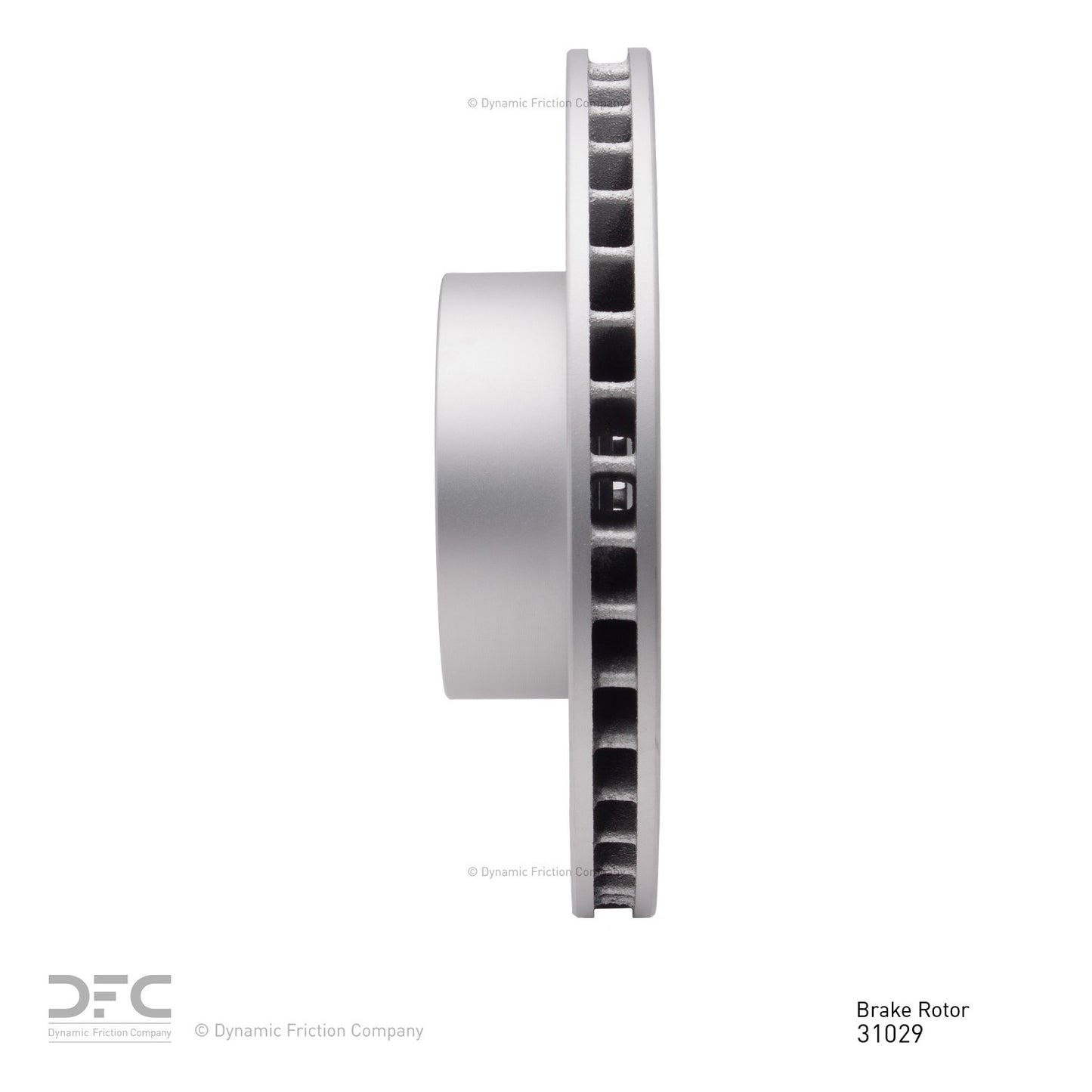 Dynamic Friction Company Disc Brake Rotor 604-31029