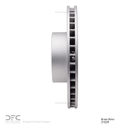 Dynamic Friction Company Disc Brake Rotor 604-31029