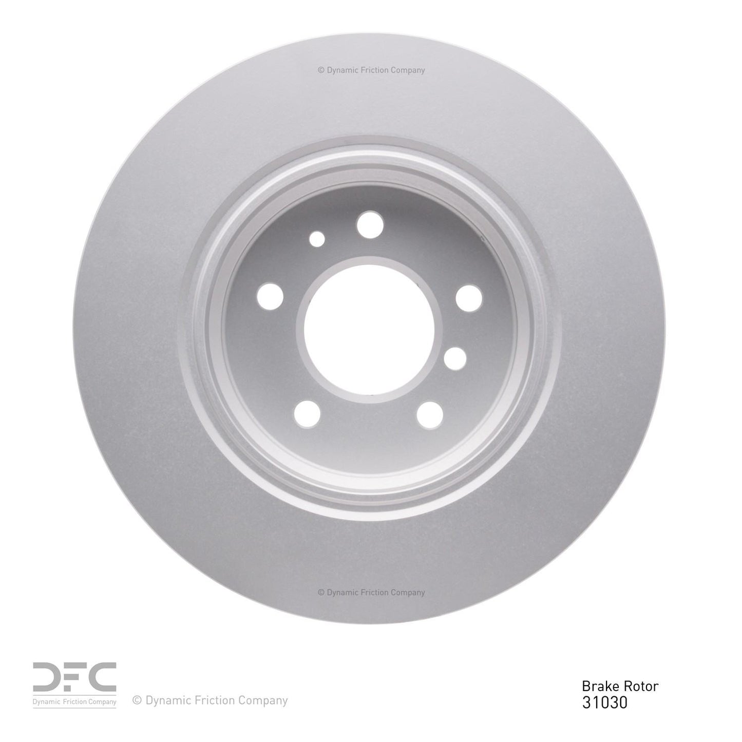 Dynamic Friction Company Disc Brake Rotor 604-31030