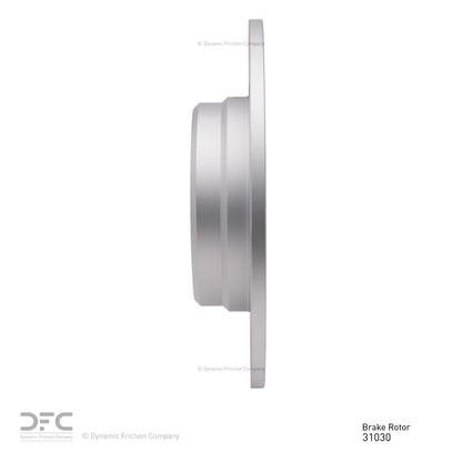 Dynamic Friction Company Disc Brake Rotor 604-31030
