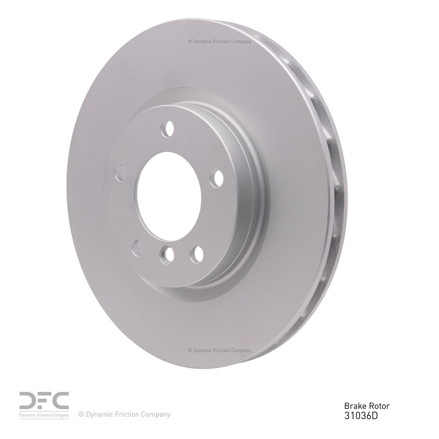 Dynamic Friction Company Disc Brake Rotor 604-31036D