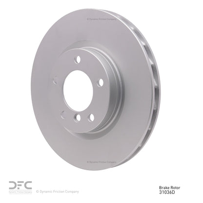 Dynamic Friction Company Disc Brake Rotor 604-31036D