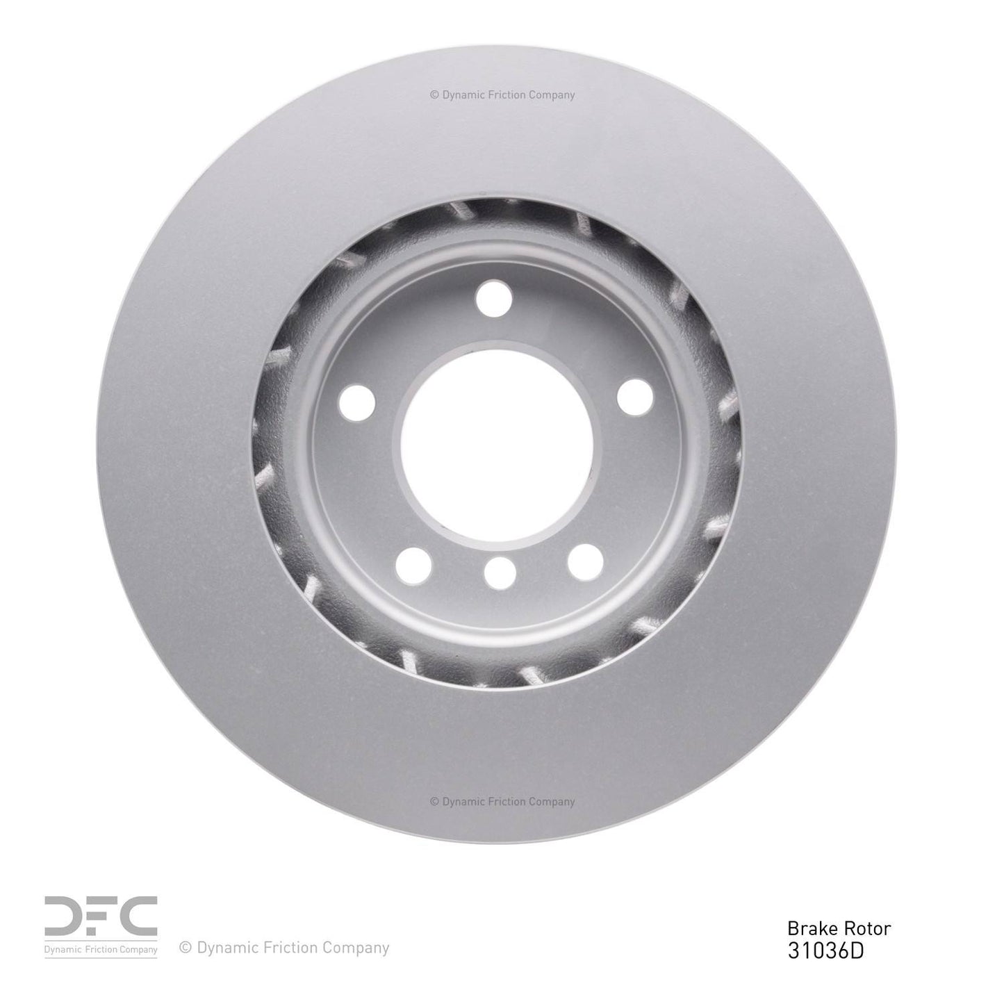 Dynamic Friction Company Disc Brake Rotor 604-31036D