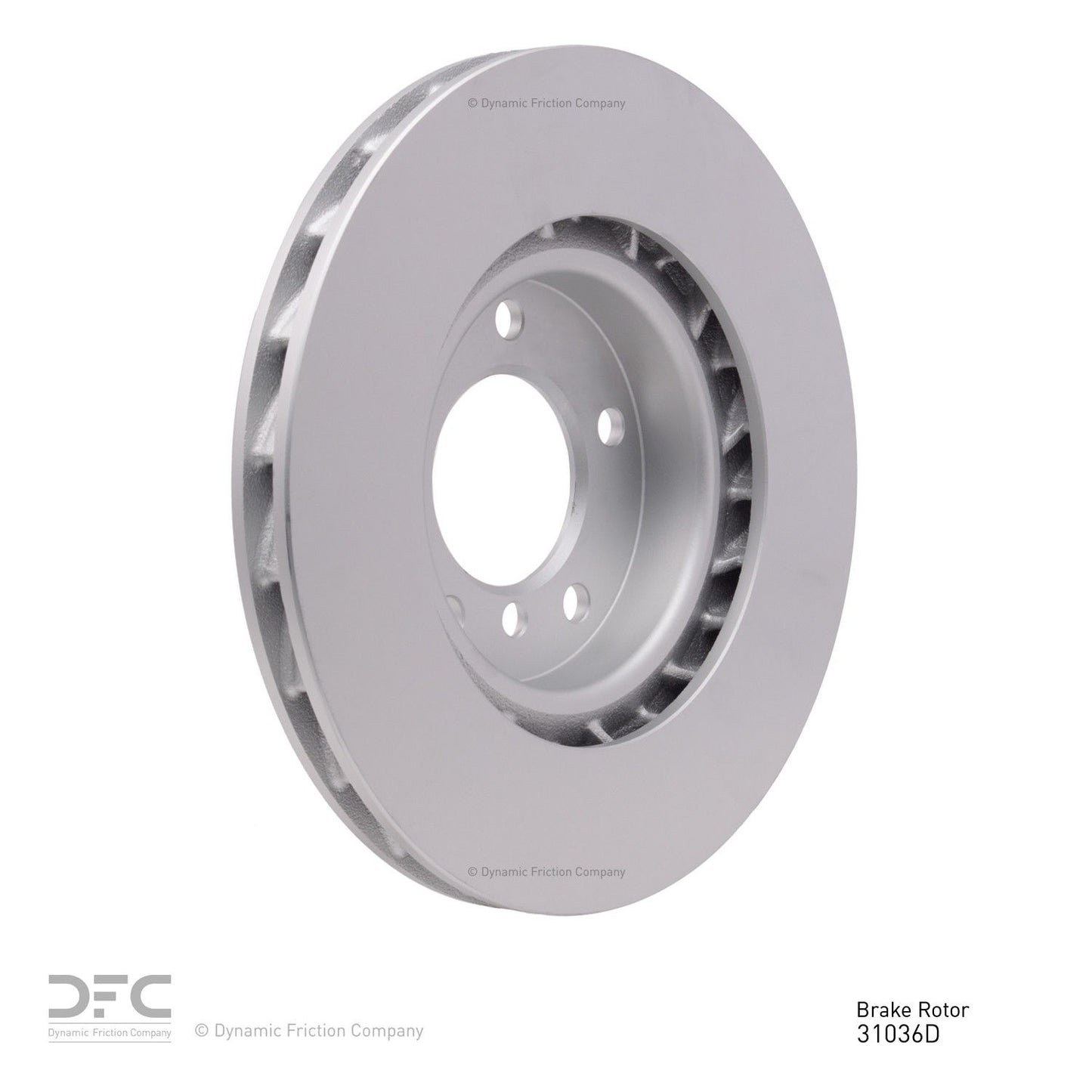 Dynamic Friction Company Disc Brake Rotor 604-31036D