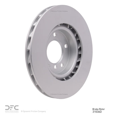 Dynamic Friction Company Disc Brake Rotor 604-31036D