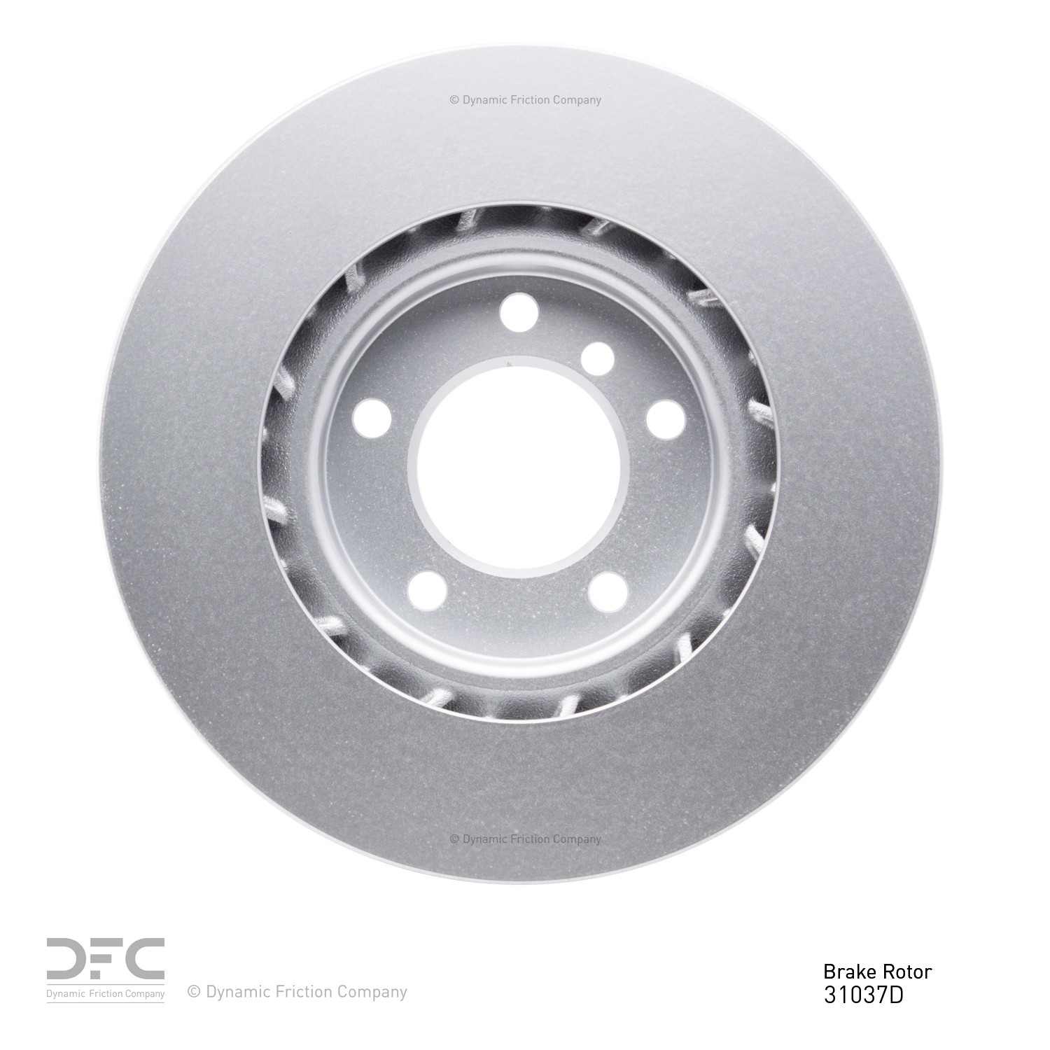 Dynamic Friction Company Disc Brake Rotor 604-31037D