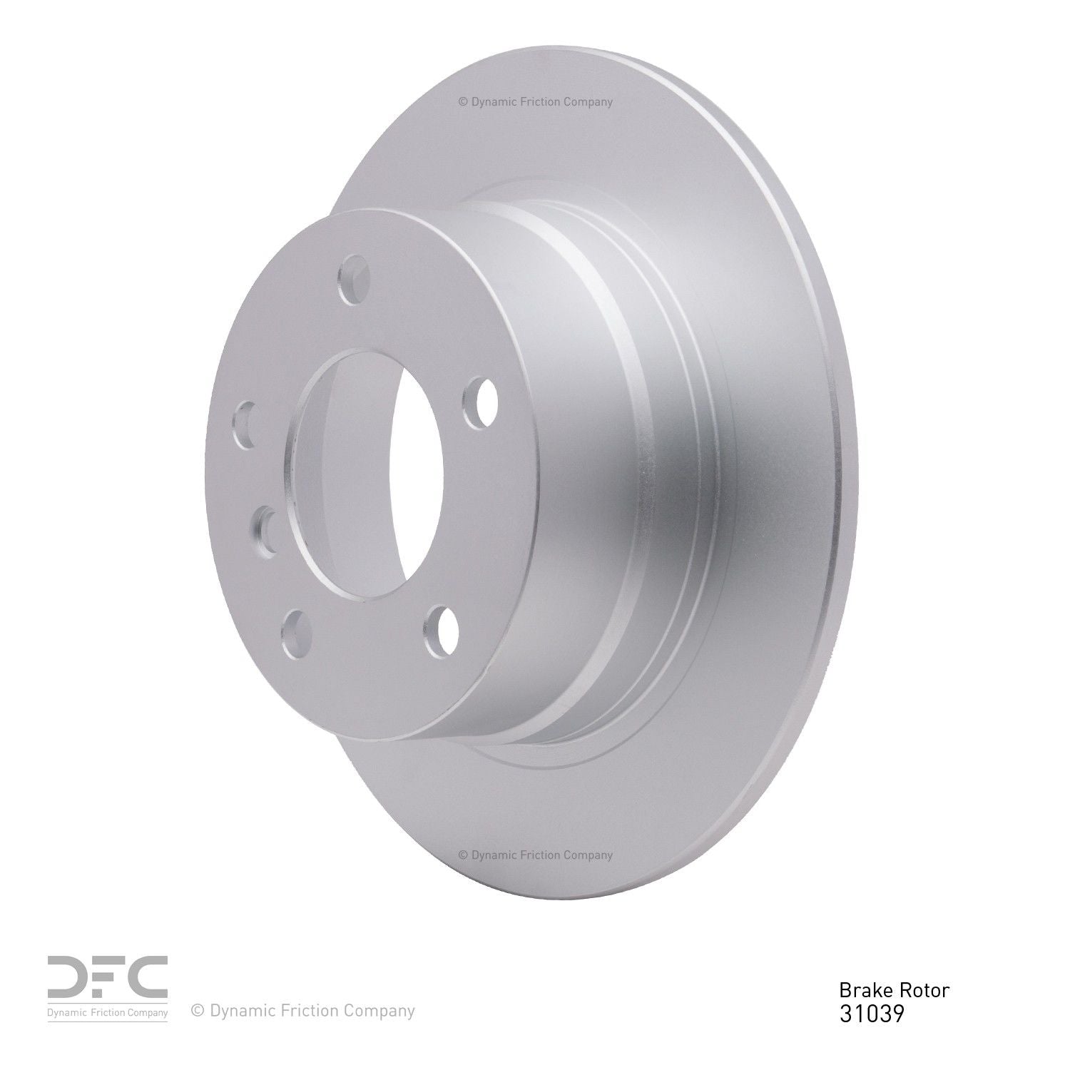 Dynamic Friction Company Disc Brake Rotor 604-31039