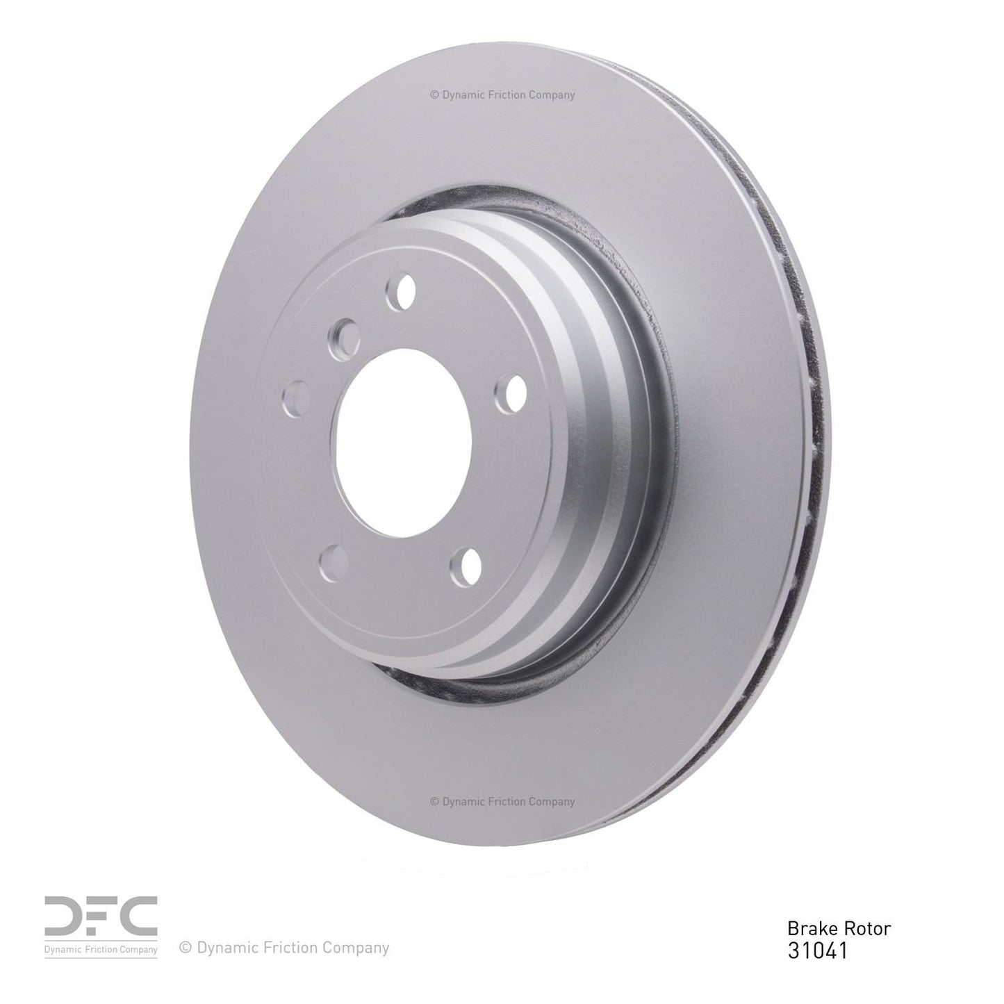 Dynamic Friction Company Disc Brake Rotor 604-31041