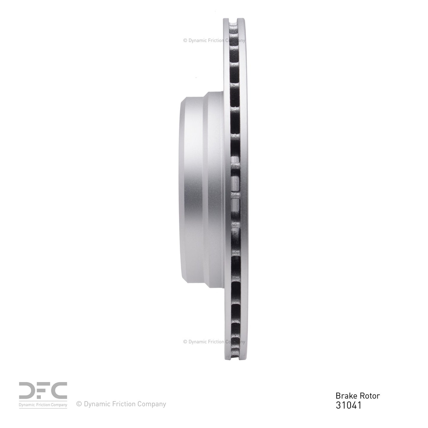 Dynamic Friction Company Disc Brake Rotor 604-31041