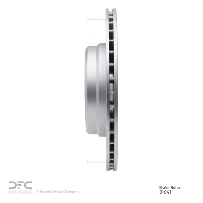 Dynamic Friction Company Disc Brake Rotor 604-31041