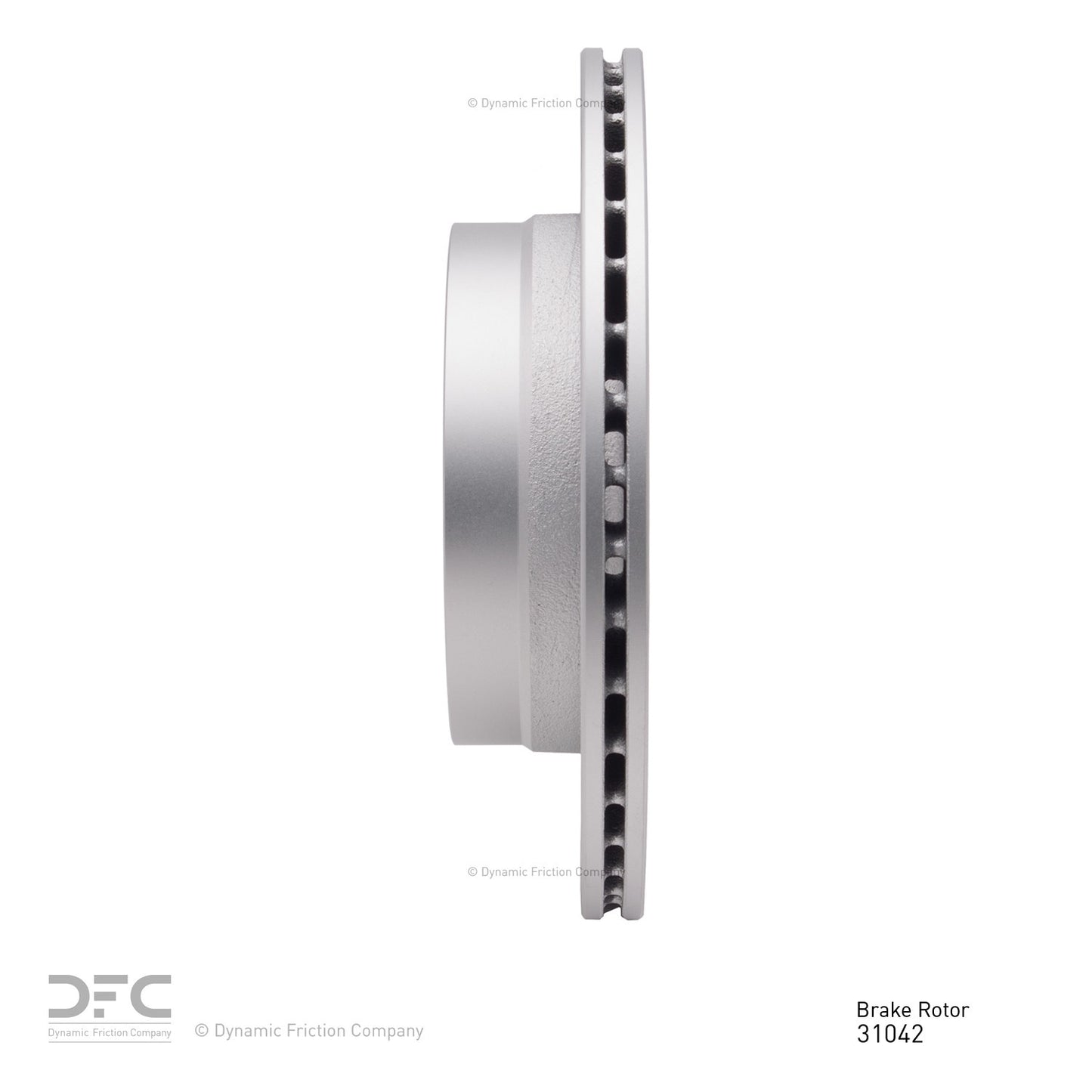 Dynamic Friction Company Disc Brake Rotor 604-31042