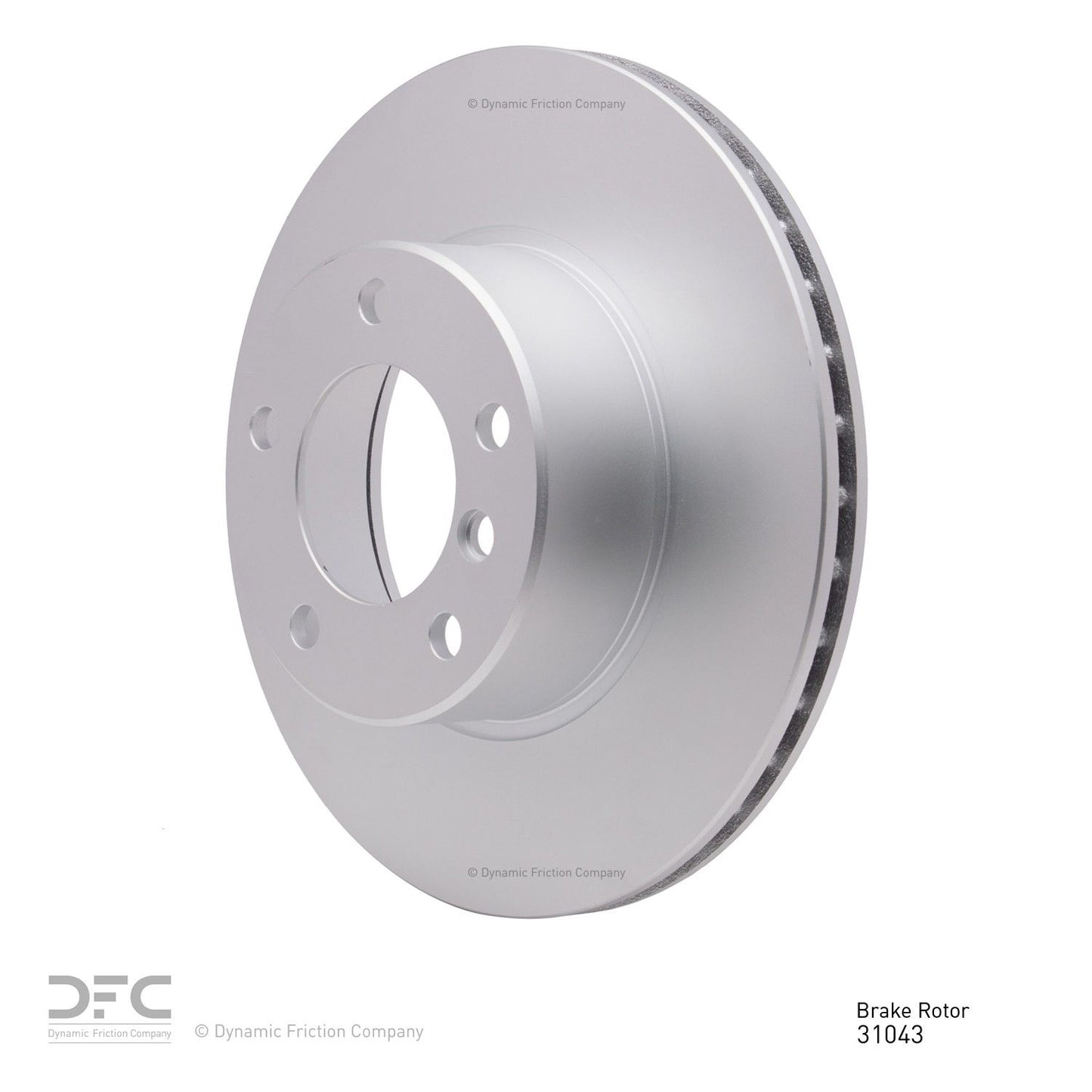 Dynamic Friction Company Disc Brake Rotor 604-31043