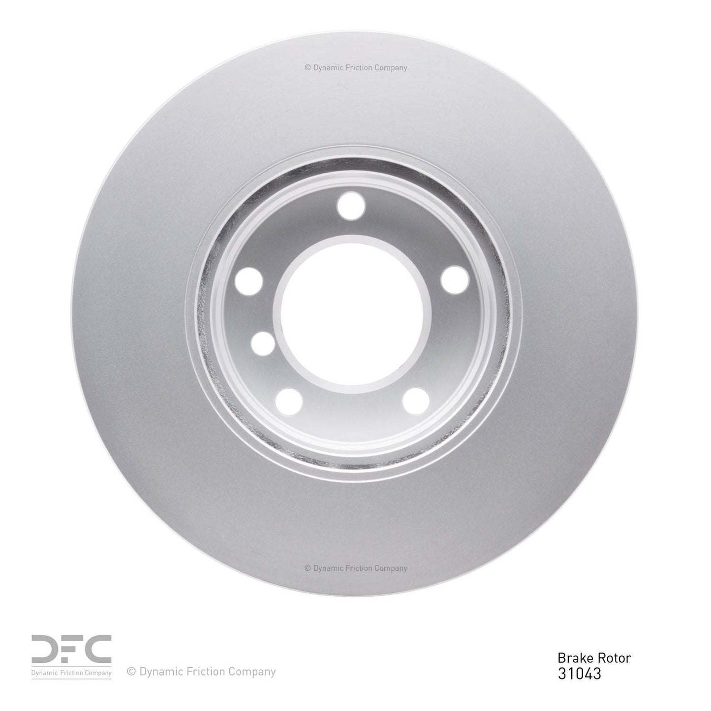 Dynamic Friction Company Disc Brake Rotor 604-31043