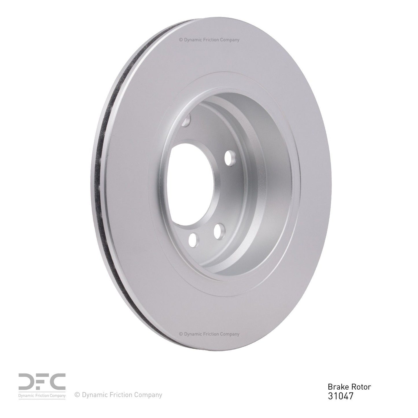 Dynamic Friction Company Disc Brake Rotor 604-31047