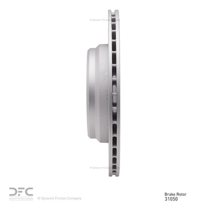 Dynamic Friction Company Disc Brake Rotor 604-31050